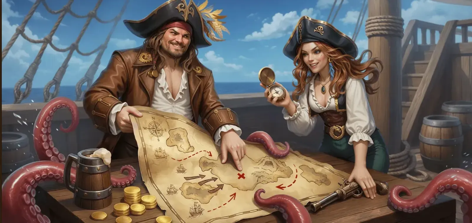 Laaja fat pirate kasino pelivalikoima sisältää suosituimmat kolikkopelit ja ostobonuspelit.